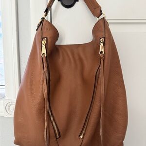 Rebecca Minkoff Tan Leather Hobo Bag